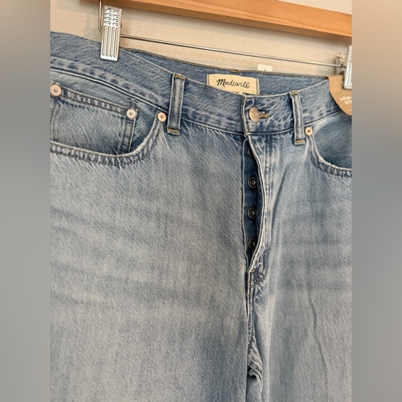 Madewell Women's Low-Slung Straight Jeans Duprey Wash 28 - Picture 6 of 15